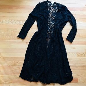 lularoe euc black lace sarah